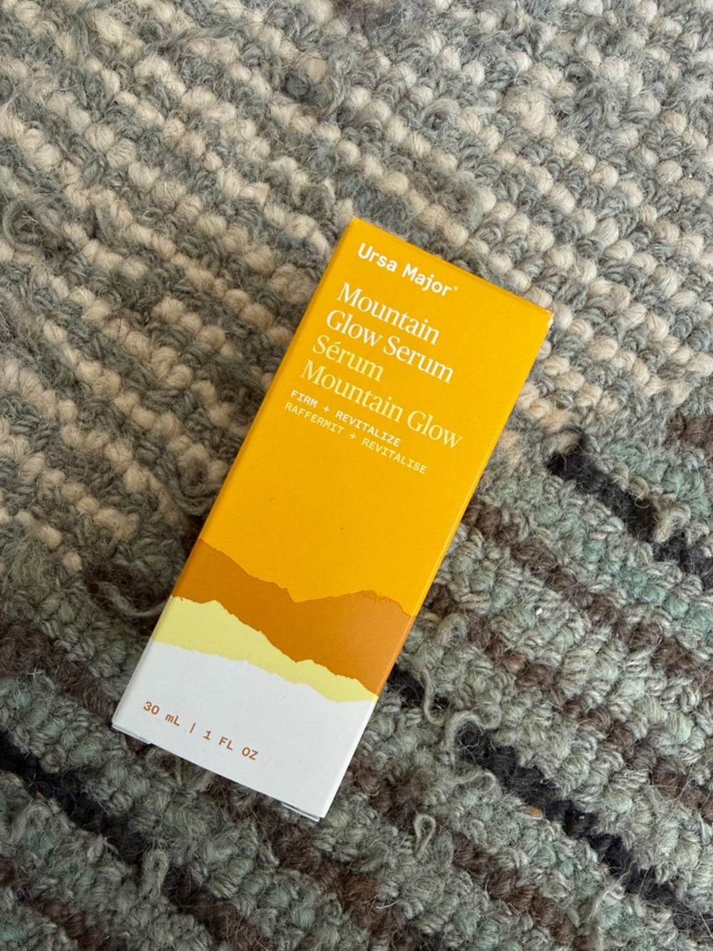 Ursa Major Mountain Glow Serum - Orange & White Packaging